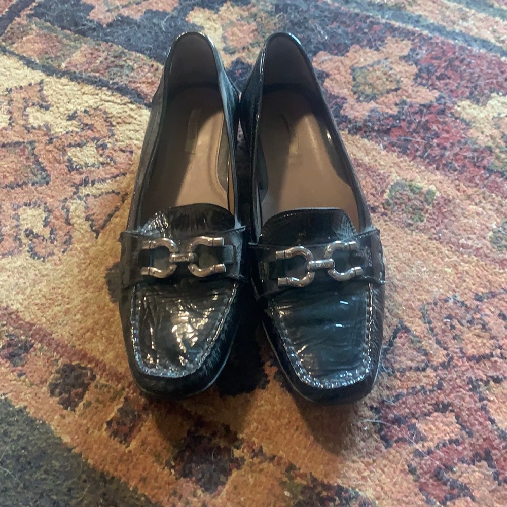 Black casual or dress shoes